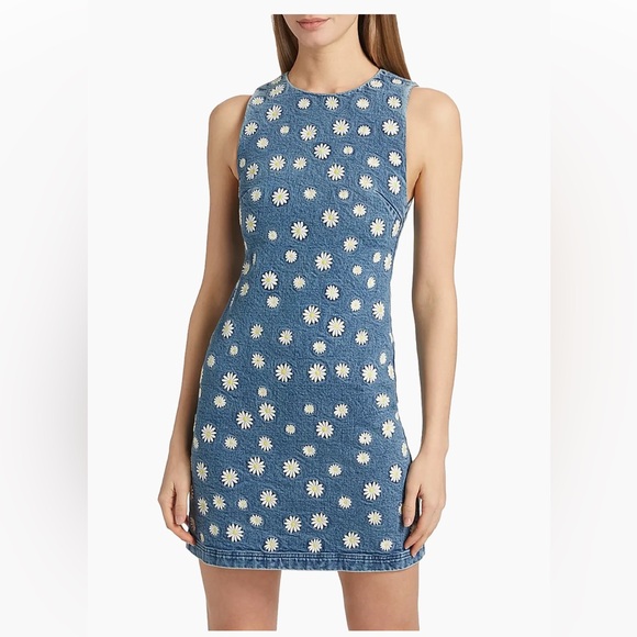 Alice + Olivia Wynell Daisy Bodycon Minidress - Picture 1 of 10